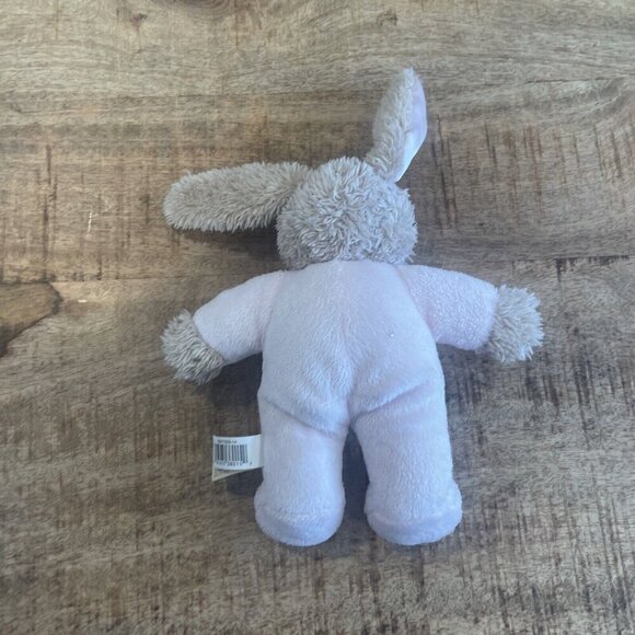 Dandee My First Easter Pink Bunny Rabbit Dot Bow 7" Rattle 2020 Plush Baby Toy - Picture 6 of 8